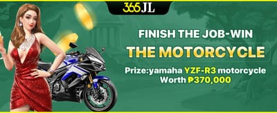Complete tasks to win a motorcycle prize