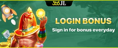 Login every day to claim your daily bonus