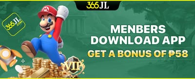 ₱58 No-Deposit Bonus on App Download promotion banner
